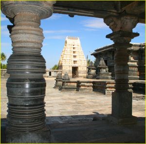At Chennakeshava Temple in Belur