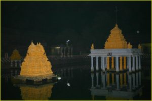 Water tank at Devarajaswami Temple, Kanchipuram, Tamil Nadu