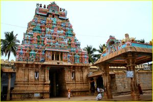 In Sri Ranganathaswamy Temple in Srirangam near Trichy (Tiruchirappalli), Tamil Nadu
