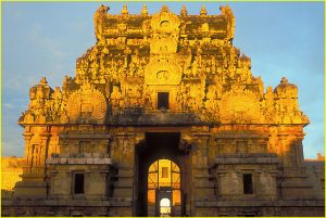 Gopuram at Brihadishvara Temple, Thanjavur, Tamil Nadu