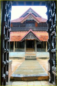 Entrance Hall at Padmanabhapuram Palace, Tamil Nadu
