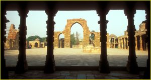 Quwwat-ul-Islam Mosque, Mehrauli Archeological Park, New Delhi