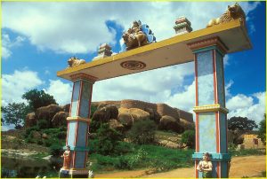Gate in Tirumayam, Tamil Nadu