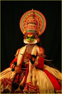 Royal character in Kathakali performance
