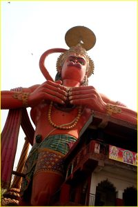Statue of a Monkey God, New Delhi