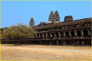 Towers of the Inner Sanctuary of Angkor Wat, Cambodia