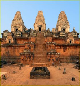 Lotus-shaped towers of Pre Rup Temple, Cambodia