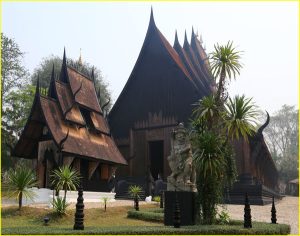 Baan Dum (Black Temple) near Chiang Mai, Thailand