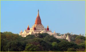 Panorama of Ananda Temple, Bagan, Myanmar