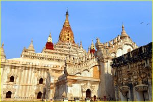 At Ananda Temple, Bagan, Myanmar