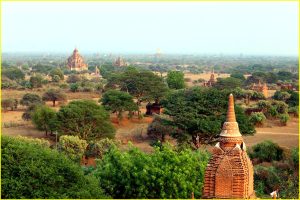 Panorama of Bagan, Myanmar