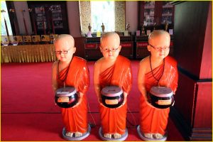 At a Temple in Chiang Mai, Thailand