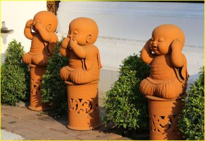 At Wat Inthakhin Saduemuang, Chiang Mai, Thailand