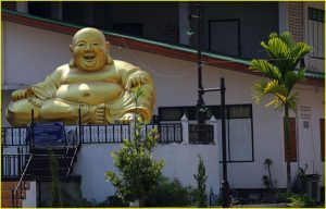 Street corner Buddha, Chiang Mai, Thailand
