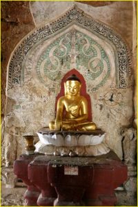 Small Buddha at Sulamani Temple, Bagan, Myanmar