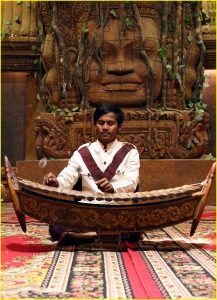 Traditional musicians in Siem Reap, Cambodia