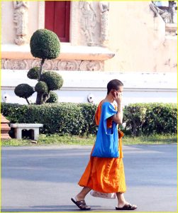 Monk in Chiang Mai, Thailand