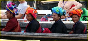 Floating market on Inle Lake, Myanmar