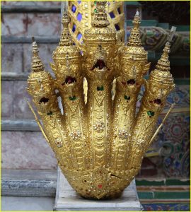 Intricate decorations in Wat Phra Kaew (Kaeo, or Emerald Buddha), Bangkok