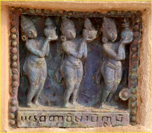 Terra-cotta tiles with scenes from Jatakas at Ananda Pahto Temple, Bagan, Myanmar
