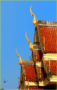 Rooftops of Wat Phra Singh, Chiang Mai, Thailand