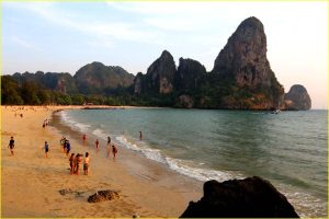 Phra Nang Beach, Railay near Krabi, Thailand