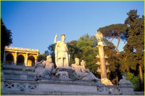 Pincio Hill, off Piazza del Popolo, Rome