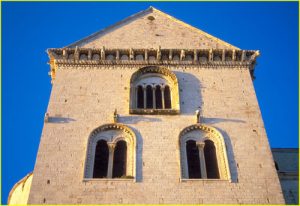 Trani Duomo Cathedral Architectual detail-windows