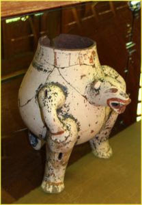 Zapatera pottery, Museum San Francisco, Granada