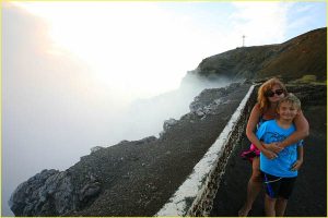 On the edge of Volcano Masaya