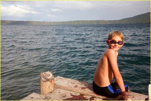 At Laguna de Apoyo