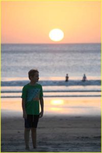 Sunset at Playa El Coco