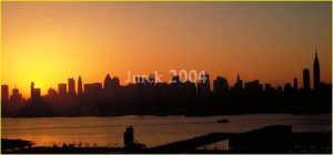 Midtown Manhattan panorama at dawn