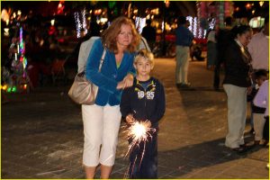 Festivities in the Oaxaca City