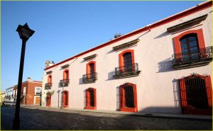 In the colonial center of the Oaxaca City