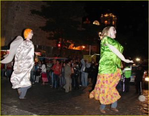 Christmas parade, Oaxaca City