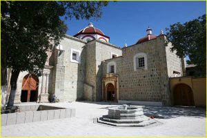 In the colonial center of the Oaxaca City