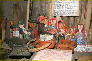 Inside Kuna Museum on Carti Suitupo (Sugtupu) Island