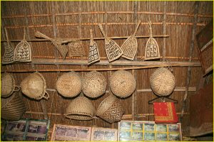 Artifacts in Kuna Museum on Carti Suitupo (Sugtupu) Island