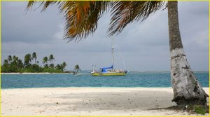 On an uninhabited island in San Blas