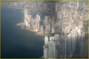 Panama City from air