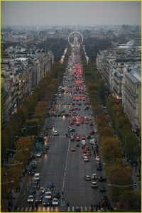 Champs-Elysees seen from the Arc de Triomphe