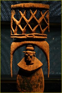 Exhibits in the Quai Branly Museum