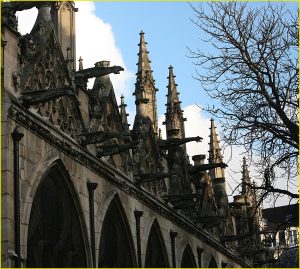 Gargoyle of the St. Severin church