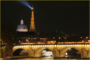 Eiffel Tower and pont Neuf