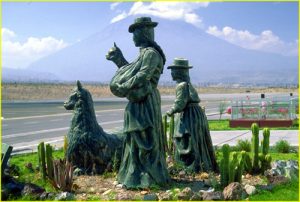 Arequipa Airport and Volcano Misti