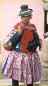Inka woman from Yankque