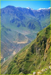 Colca Canyon near Cabanaconde
