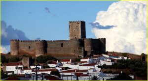 Old castle in Portel