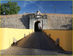 One of the entrance gates to Elvas